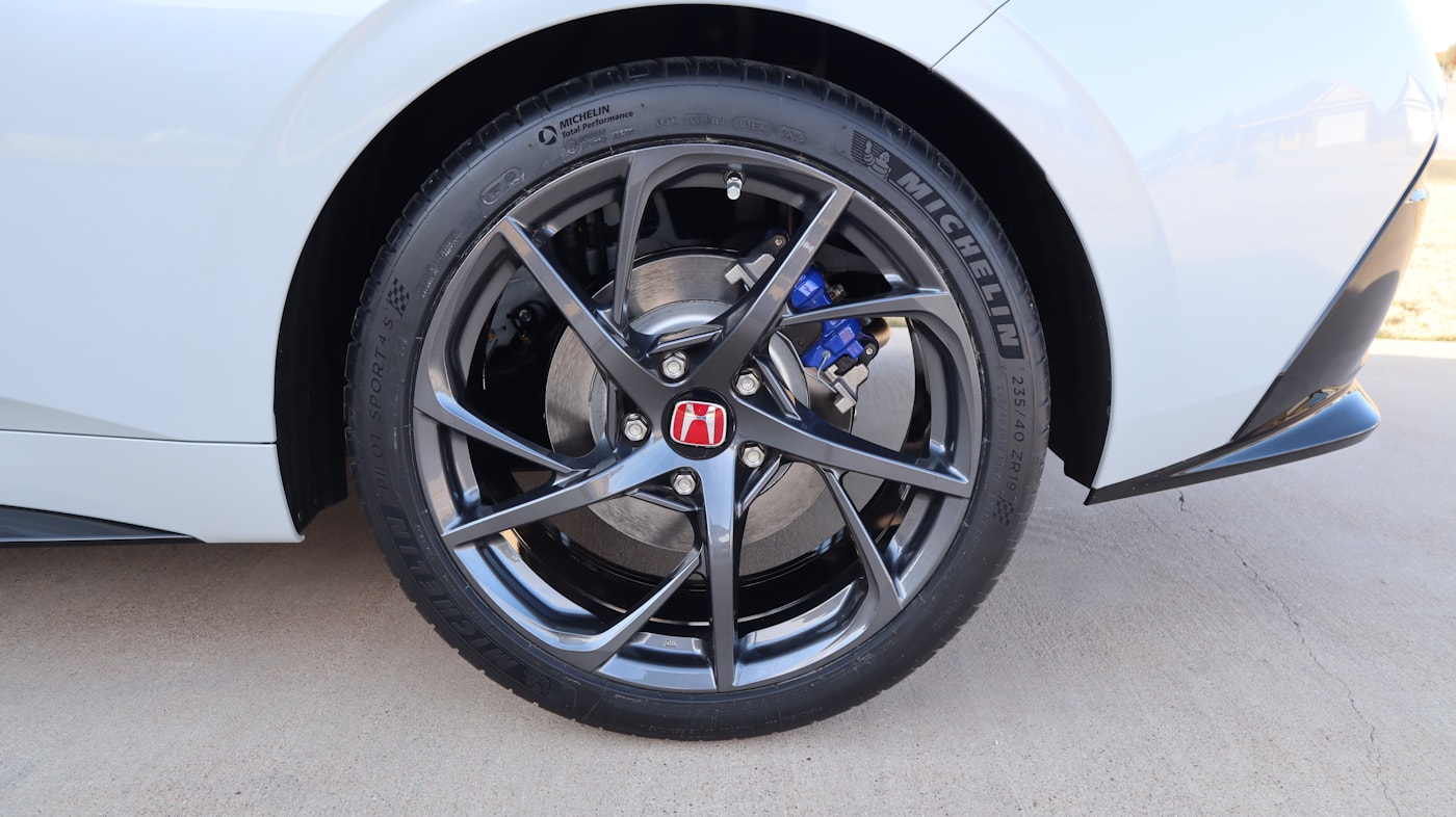 Alloy wheel cleaned and protected